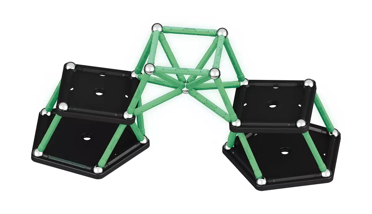 Игрушка с неодиумовыми магнитами Geomag Glow Recycled G338 Photo 4