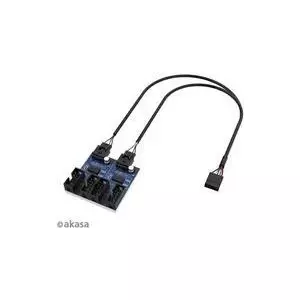 USB 2.0 Hub Akasa AK-CBUB64-30BK 1-to-4 Port USB 2.0