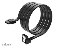 Akasa Proslim SATA cable 90° 100 cm Photo 3