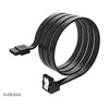 Akasa Proslim SATA cable 90° 100 cm Photo 3