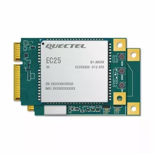 4G LTE mini-PCIe modema modulis Quectel EC25-AFX, US LTE Cat 4