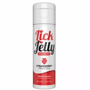 Intīmā lubrikācija SENSILIGHT INTIMATELINE LICK JELLY zemeņu 50 ml