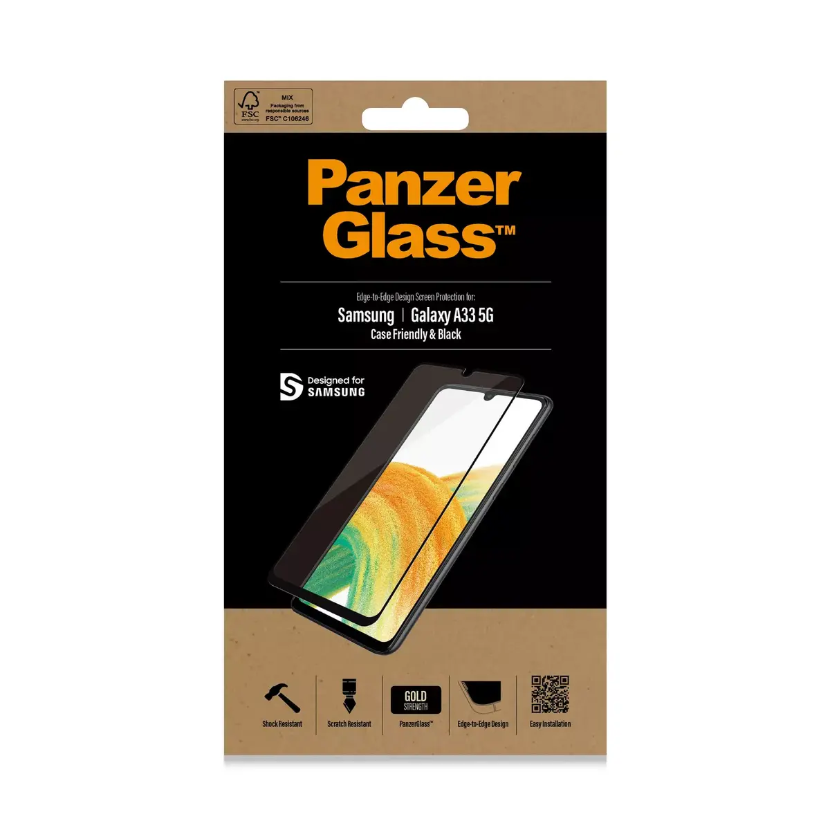 Screen Protector Glass PanzerGlass Samsung Galaxy A33 5G Photo 2