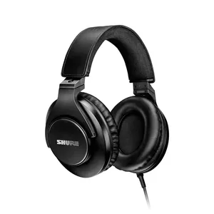 Studijas austiņas Shure SRH440, vadu, apjojošas, 44 Ω, 10–22000 Hz, 3 m kabelis, 268 g, melnas