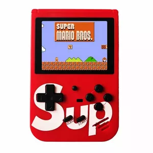 Handheld retro game console GameBox R1 with 3-inch LCD and 400 built-in games