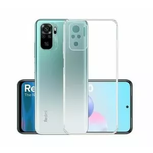 Защитный противоударный силиконовый чехол Evelatus для Xiaomi Redmi Note 10 / 10S / Poco M5s, прозрачный