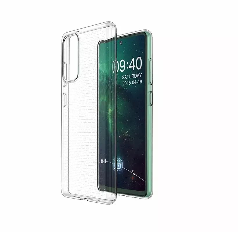 Caurspīdīgs silikona maciņš Evelatus priekš Samsung