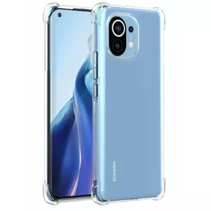 Silikona maciņš Evelatus priekš Xiaomi Mi 11 — caurspīdīgs, triecienizturīgs