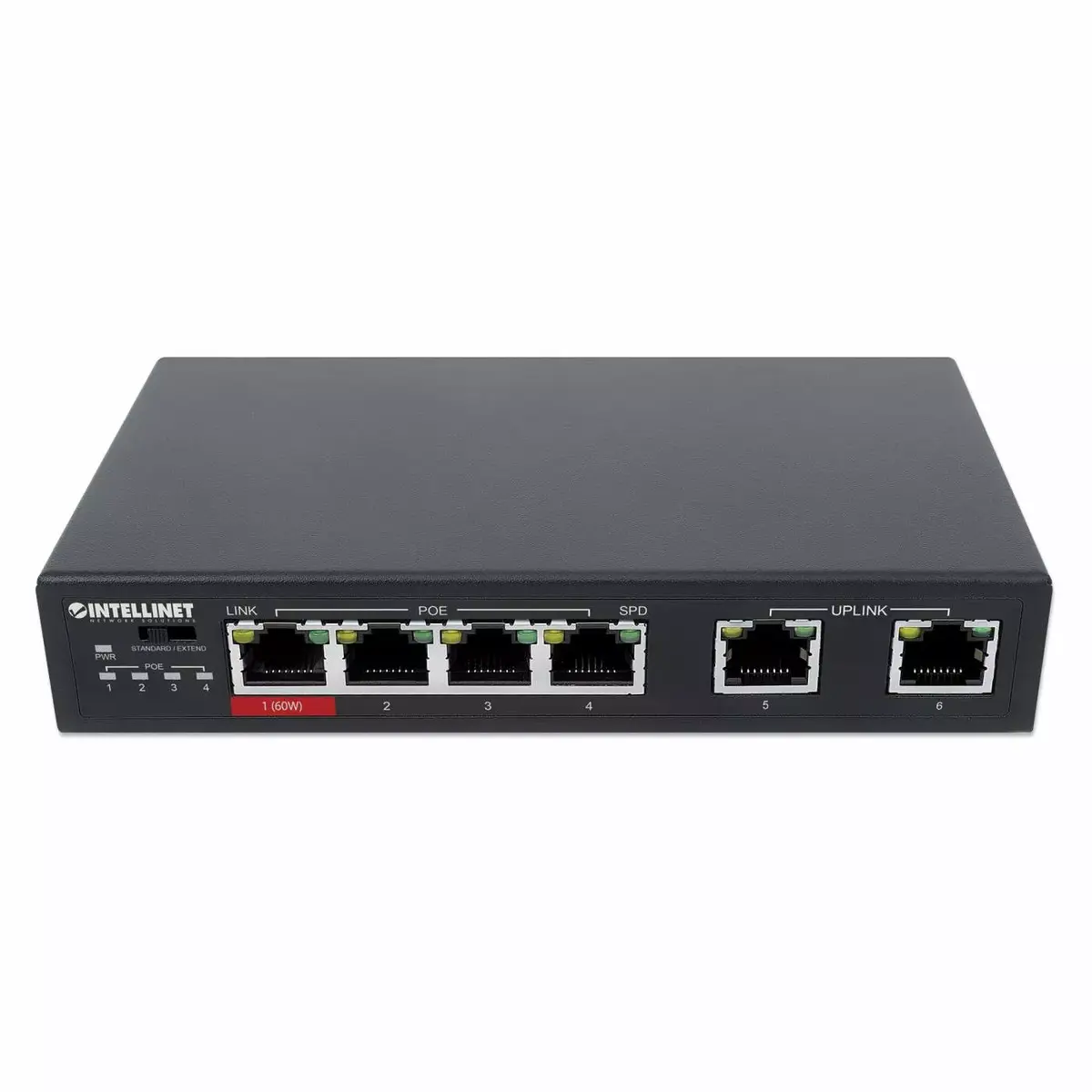 Intellinet 6-portu Fast Ethernet slēdzis Photo 3