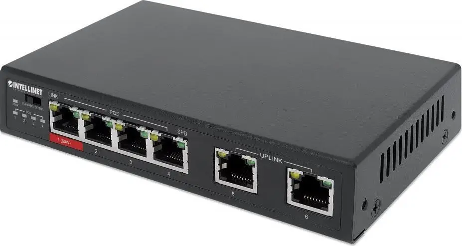 Intellinet 6-portu Fast Ethernet slēdzis Photo 8