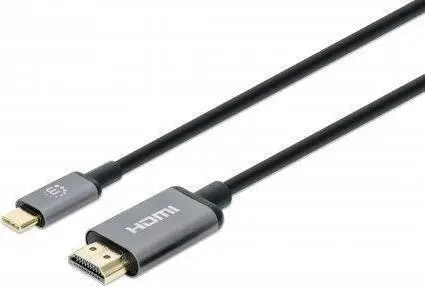 USB-C uz HDMI kabelis Manhattan CDP2HD2MBNL