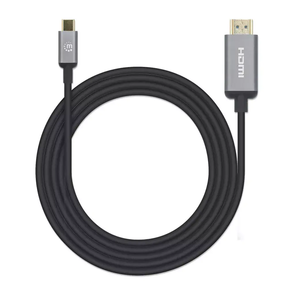 USB-C uz HDMI kabelis Manhattan CDP2HD2MBNL Photo 5