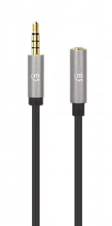 Audio pagarināšanas kabelis Manhattan 3.5mm Photo 3