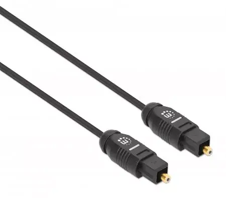 Toslink digitālais optiskais audio kabelis Manhattan 3m Photo 2