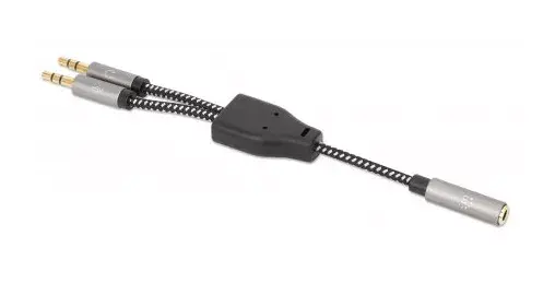 Austiņu adaptera kabelis Manhattan 356121 Photo 2