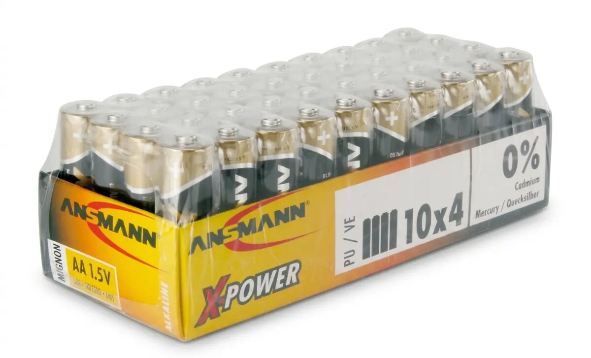 ANSMANN 5015681-888 AA Sārmu vienreizlietojamā baterija