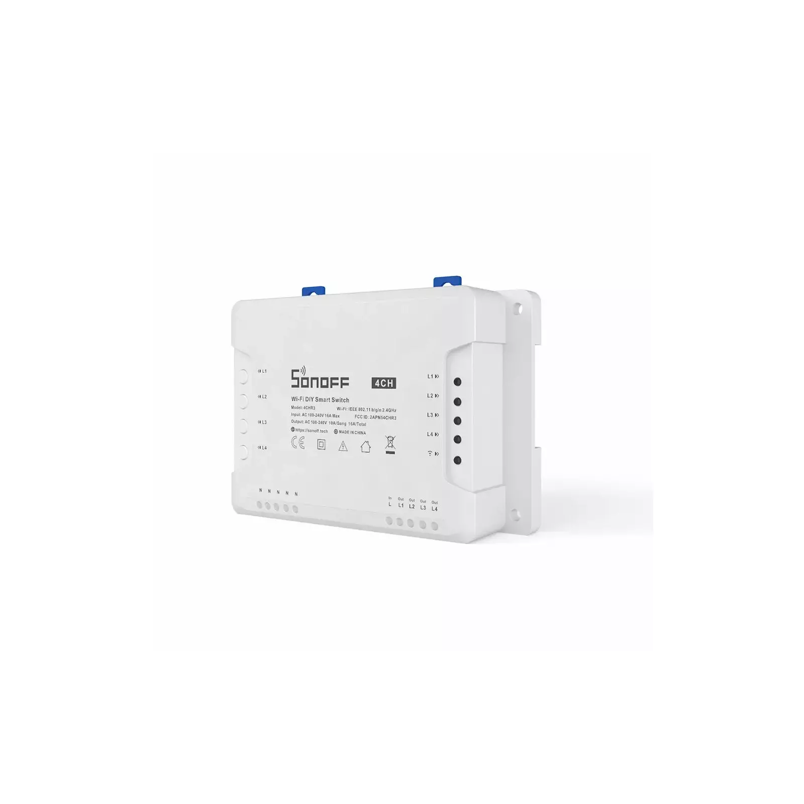 4-Gang Wi-Fi Smart Switch SONOFF SONOFF-4CH-R3