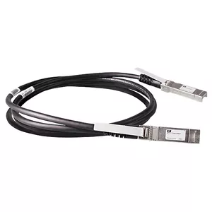InfiniBand/fibre optic cable HP Enterprise HPE J9283DR, SFP+ to SFP+, 3 m, male/male, black