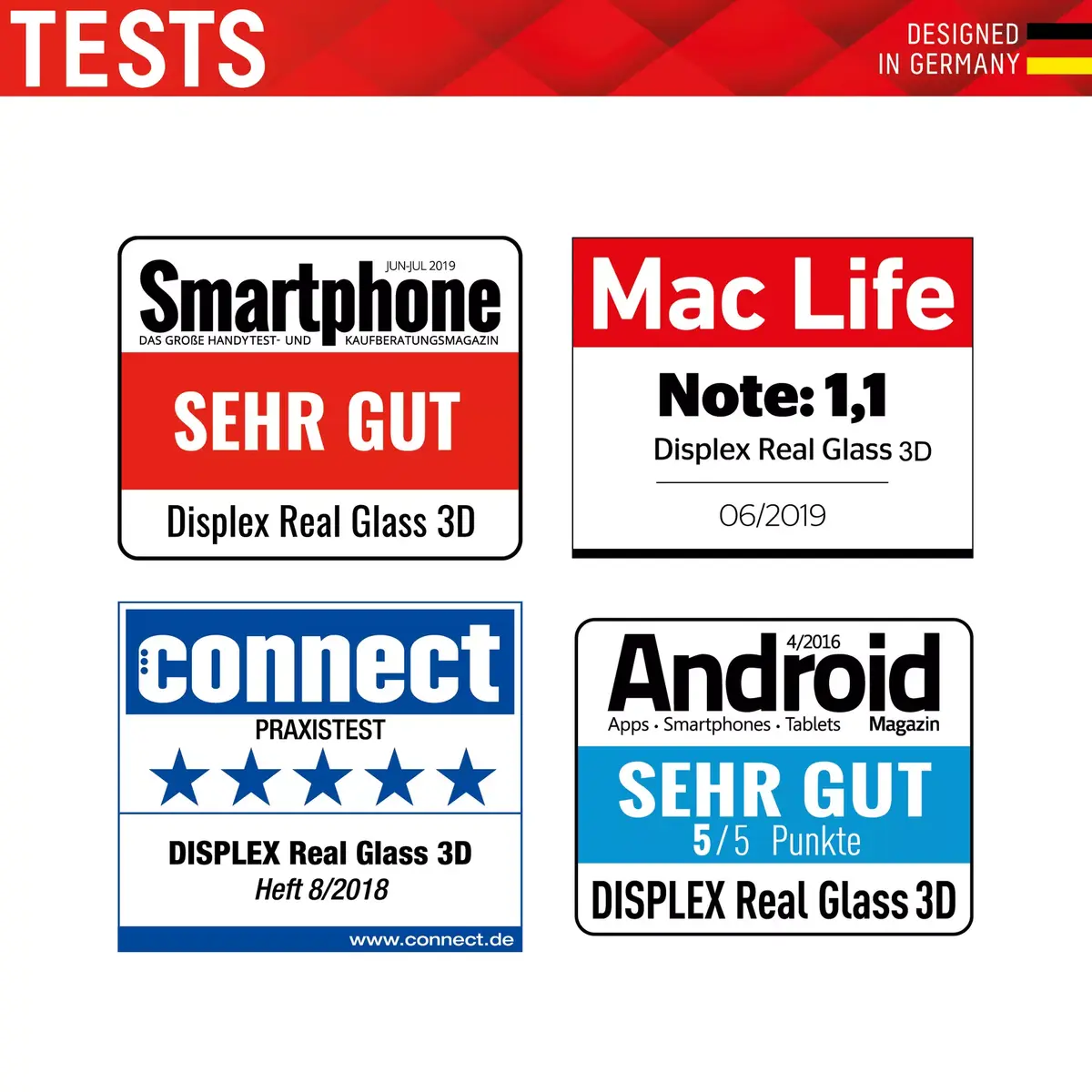 Защитное стекло Displex Samsung Galaxy S22 Ultra Photo 3