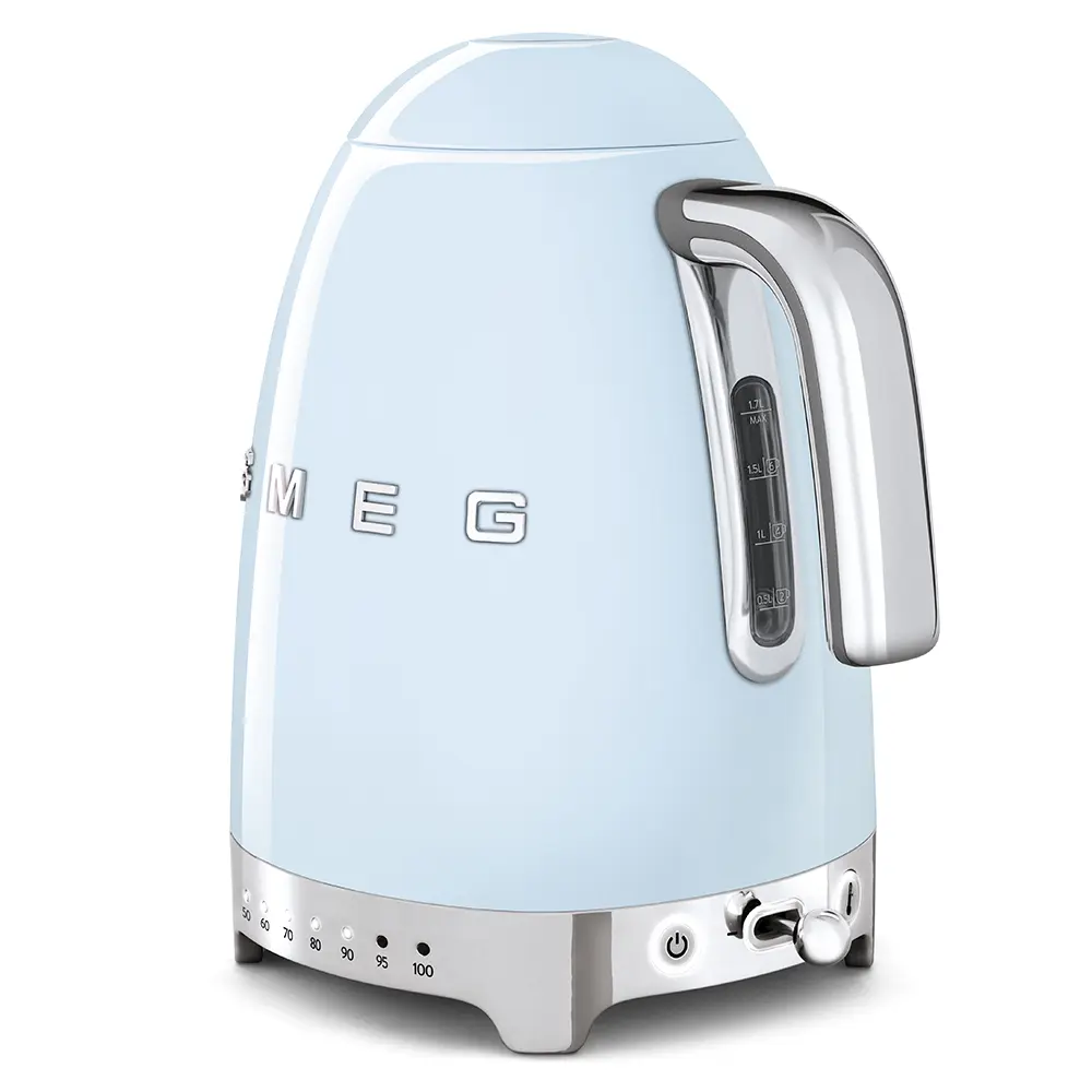 Smeg 50's Style KLF04PBEU Electric Kettle Pastel Blue Photo 3