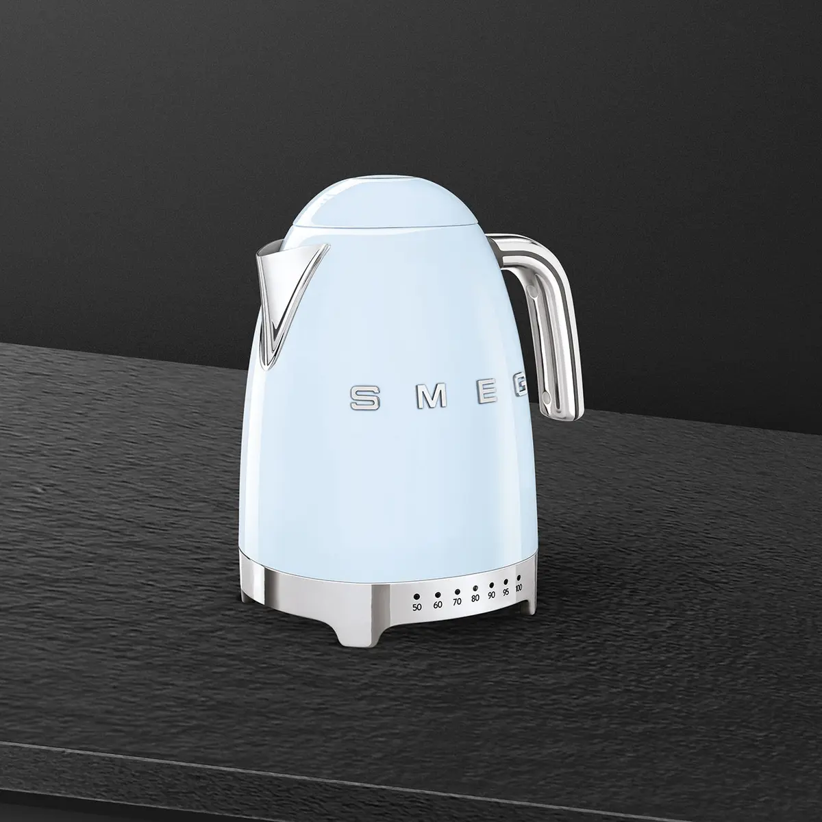 Smeg 50's Style KLF04PBEU Electric Kettle Pastel Blue Photo 4