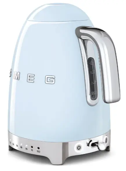 Smeg 50's Style KLF04PBEU Electric Kettle Pastel Blue Photo 7