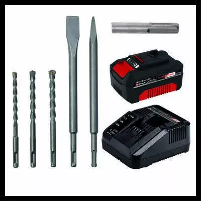 Перфоратор Einhell HEROCCO Kit +5 SDS Plus Photo 5