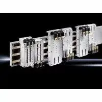 Ierīču adapteris Rittal CB-Geräteadapter SV 9345.700, poliamīds pelēks RAL 7035, piemērots sliežu biezumam 5, atvere (P x A) 140 x 345 mm