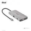 USB Hubs CLUB3D USB Gen1 Type-C 9-in-1 Photo 2