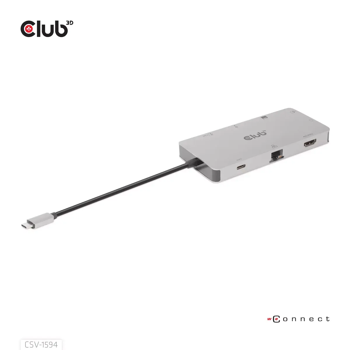 USB Hubs CLUB3D USB Gen1 Type-C 9-in-1 Photo 4