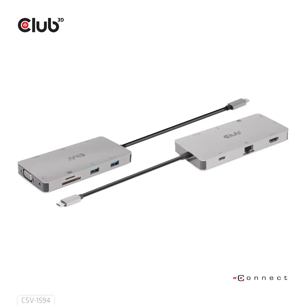 USB Hubs CLUB3D USB Gen1 Type-C 9-in-1 Photo 5