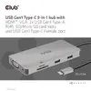 USB Hubs CLUB3D USB Gen1 Type-C 9-in-1 Photo 8