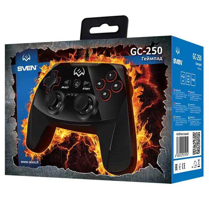 SVEN GC-250 Wired USB Gamepad Photo 4