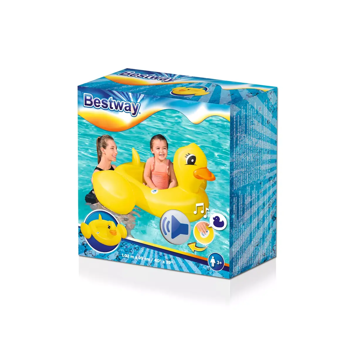 Bestway Funspeakers Duck детская надувная лодка 1110×980×510 Photo 17