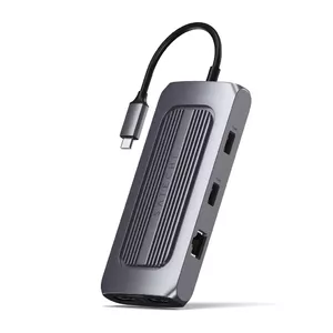Док-станция для ноутбука Satechi ST-UCMXAM USB 3.2 Gen 1 Type-C Серый 100W Power Delivery