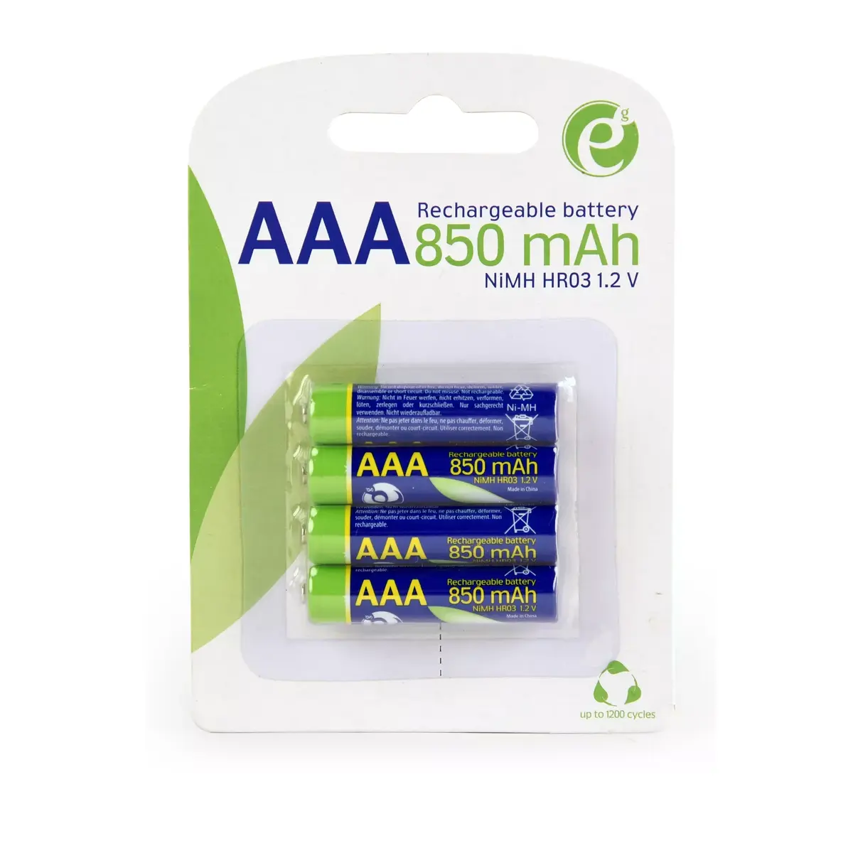 Аккумулятор Gembird EG-BA-AAA8R4-01 Photo 5