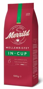 Ground coffee Merrild MERRILD IN CUP 500 g, pack of 500 g, brand Merrild