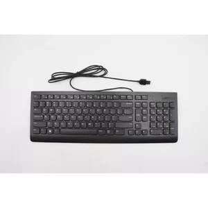 Wired USB keyboard Lenovo Calliope Full-size QWERTY English Black