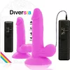 Vibrators DIVERSIA FLEXIBLE VIBRATING DILDO Photo 2