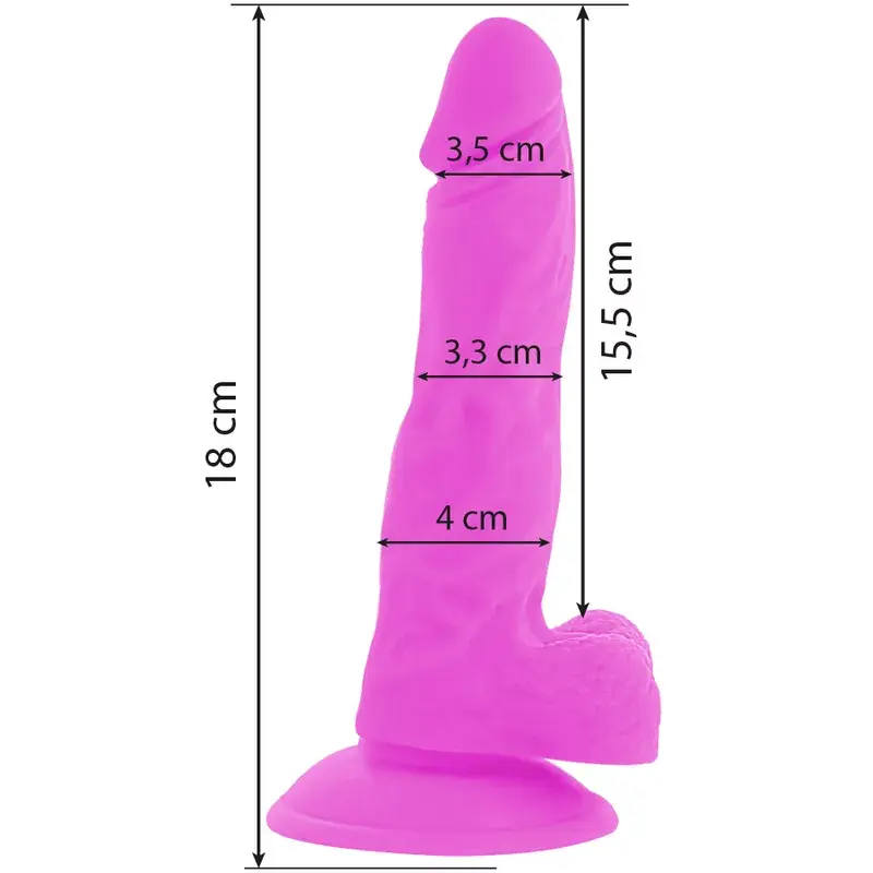 Вибратор DIVERSIA FLEXIBLE VIBRATING DILDO Photo 3