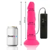 Vibrators DIVERSIA FLEXIBLE VIBRATING DILDO Photo 2