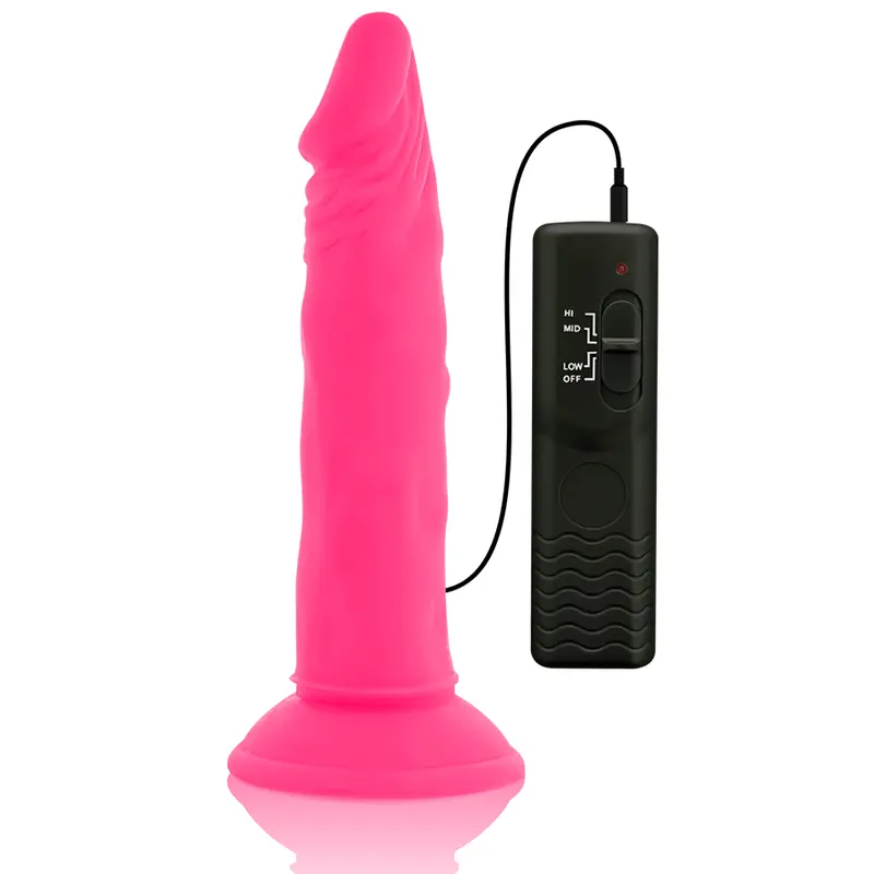 Vibrators DIVERSIA FLEXIBLE VIBRATING DILDO Photo 6