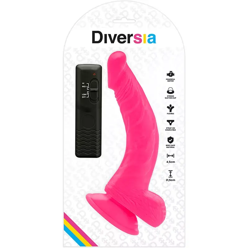 Вибратор DIVERSIA FLEXIBLE VIBRATING DILDO Photo 8