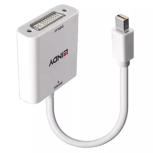 Конвертер Lindy Mini DisplayPort в DVI 0.18м Mini DisplayPort DVI-I