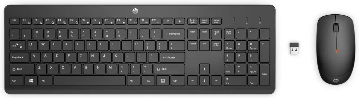 Bezvadu pele un tastatūras komplekts HP
