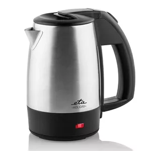 Electric kettle Eta Holiday 0.5 L 1000 W Black Stainless steel