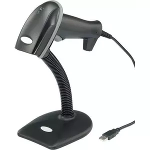 Barcode scanner Renkforce LS6300E 1D laser wired USB handheld, model LS6300E