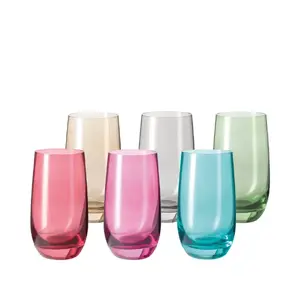 Glassware set LEONARDO Sora Multicolour, round form, 6 pieces
