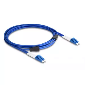 DeLOCK Fiber Optical Cable LC Duplex to LC Duplex OS2 3m