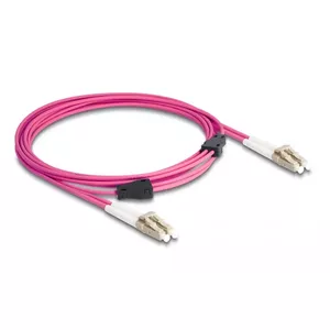 Оптоволоконный кабель DeLOCK LC Duplex до LC Duplex OM4 3м